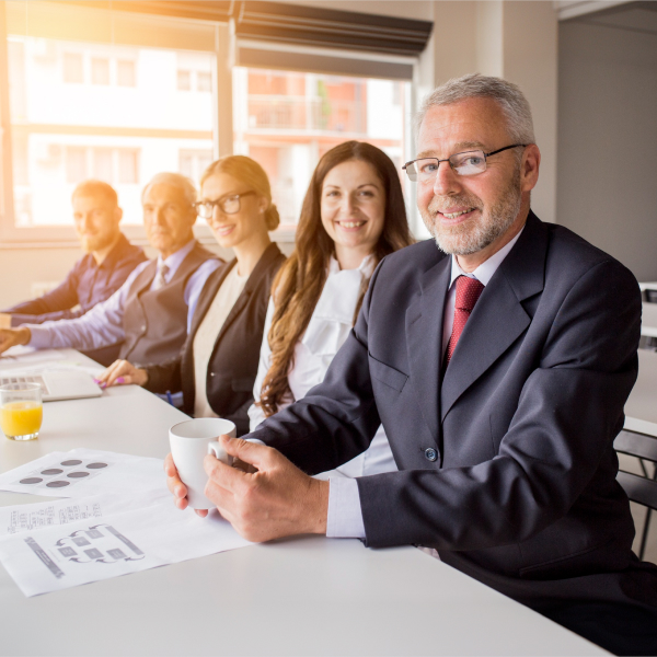 Medical students learning